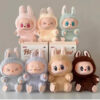 Boneka Labubu Keychain Premium Quality Gantungan Kunci Murah Kado Hadiah Anak Laki Perempuan Sealed Exciting Macaron Vynil Face