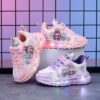 Sepatu Anak LED Sneakers LABUBU NEW