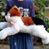 Boneka Lucu Kucing Belang 3 Ukuran L ( HK - 538240 )