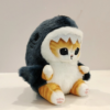 Boneka Kucing Lucu berkostum Ikan hiu  Plush Dolls Toys